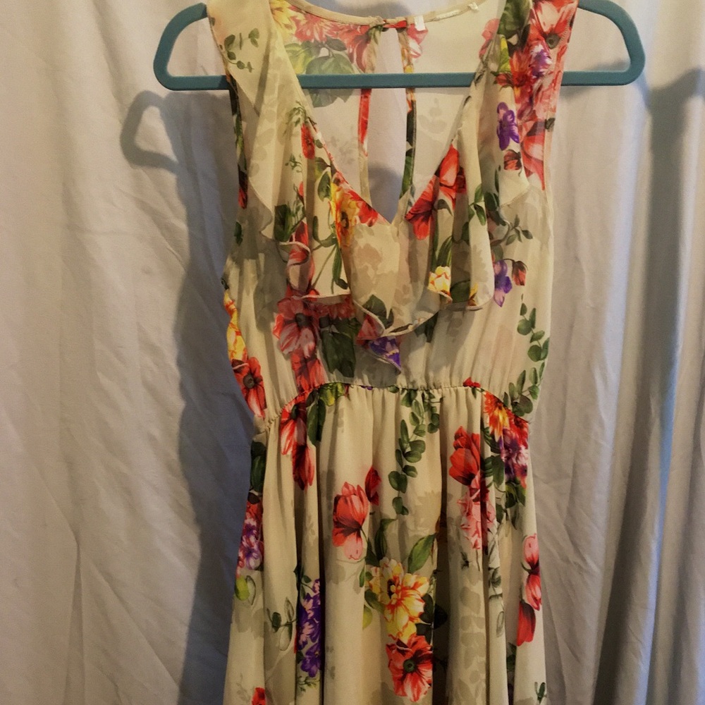 Floral midi dress